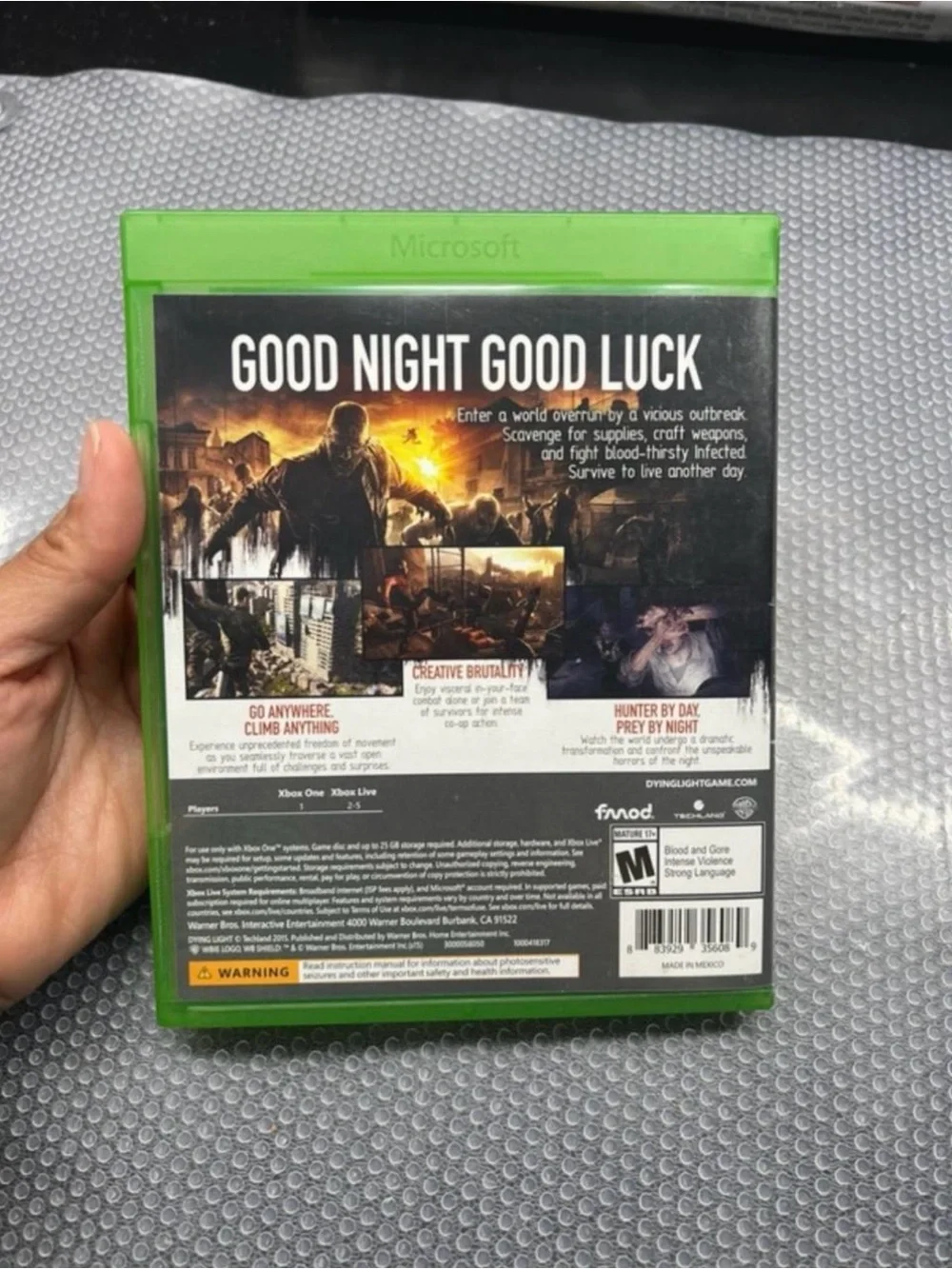 Xbox One Game- Dying Light